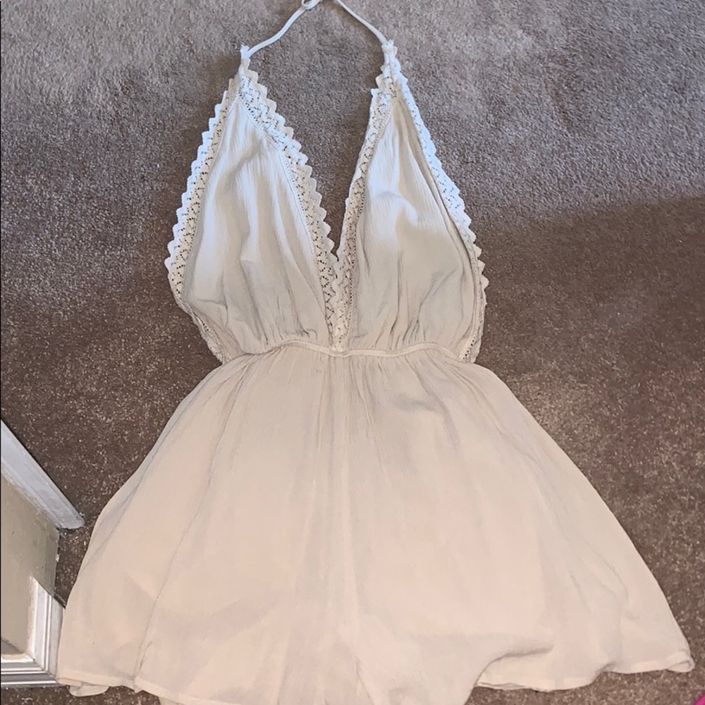 Backless Romper